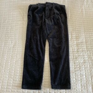 H&M Navy Corduroy Pants Size 29”W